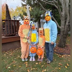 Fun Orange Lion Jumpsuit with Hood